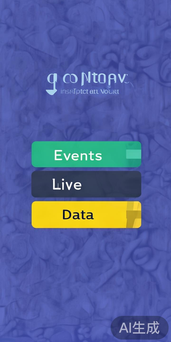 首页导航：在主界面，通常会有明晰的“赛事”、“直播